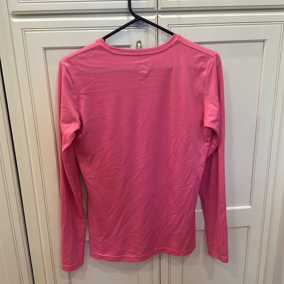 Nike women’s long sleeve pink tee shirt size M - Picture 4 of 4